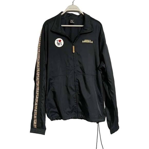 Nike jacket medium"COMING TO AMERICA" TRACK WOVEN JACKET BY AKEEM OF ZAMUNDA - Picture 4 of 10